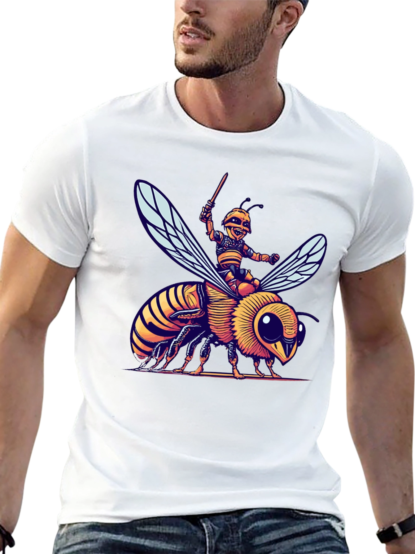 Bee Rider Graphic T-Shirt - Unique Design