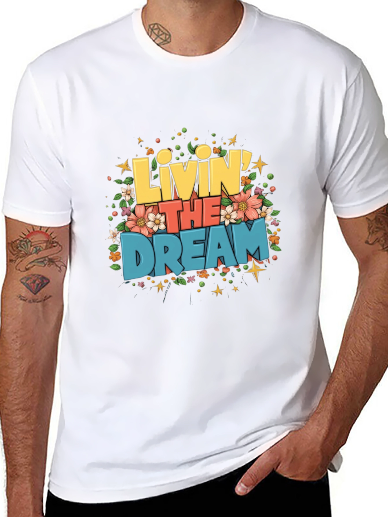 Livin the Dream Graphic T-Shirt