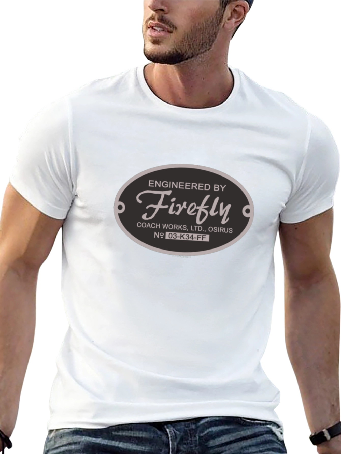 Firefly Coach Works T-Shirt - Sci-Fi Inspired Design