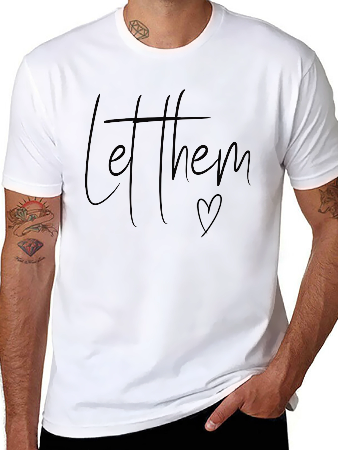 Let Them Love T-Shirt - Black