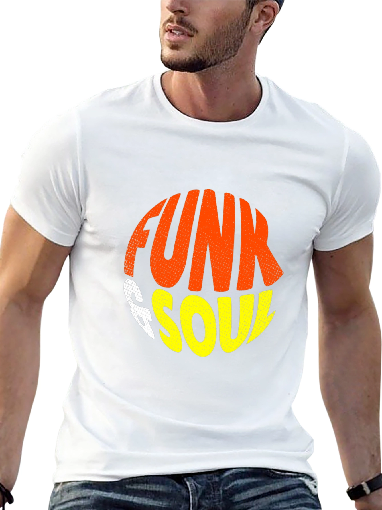 Funk & Soul Graphic Print Black T-Shirt