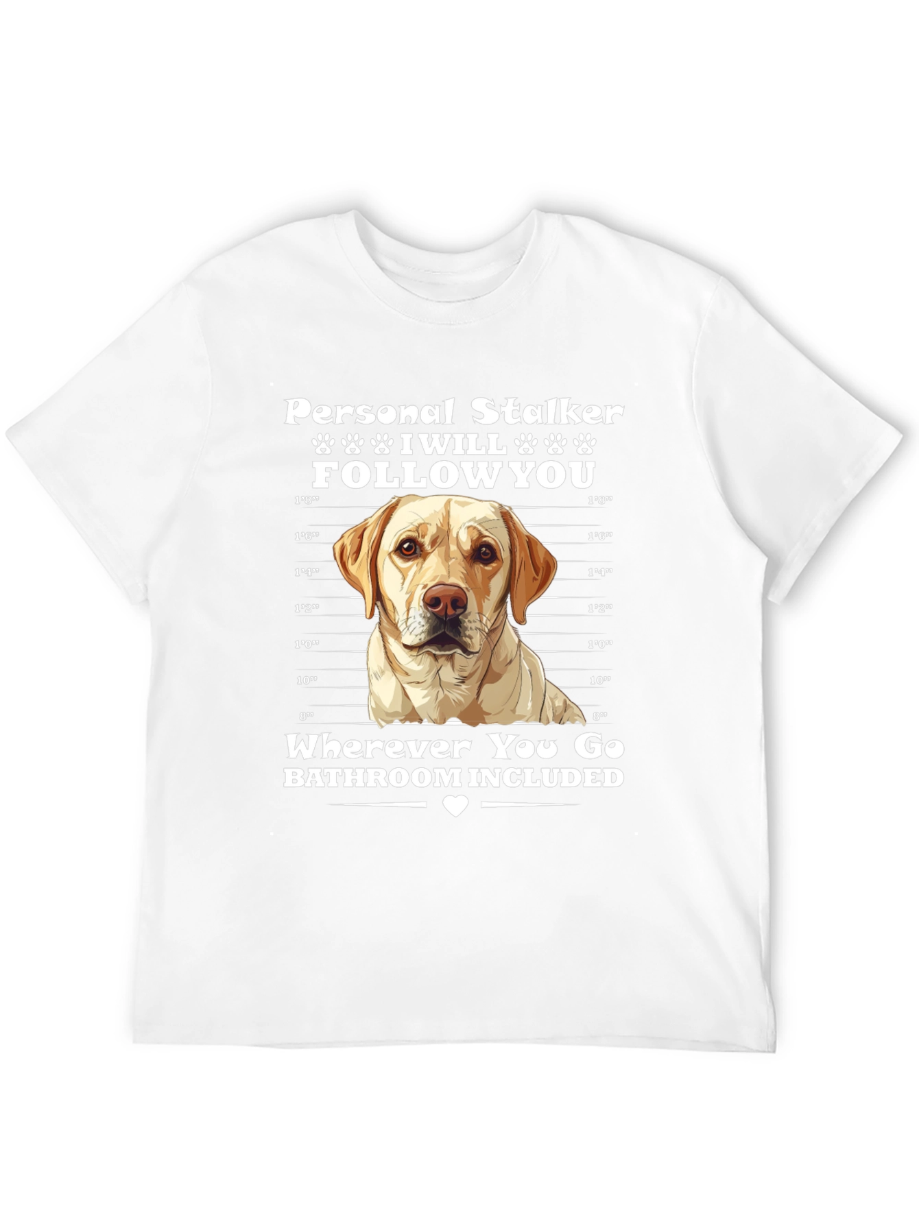 Personal Stalker Dog T-Shirt