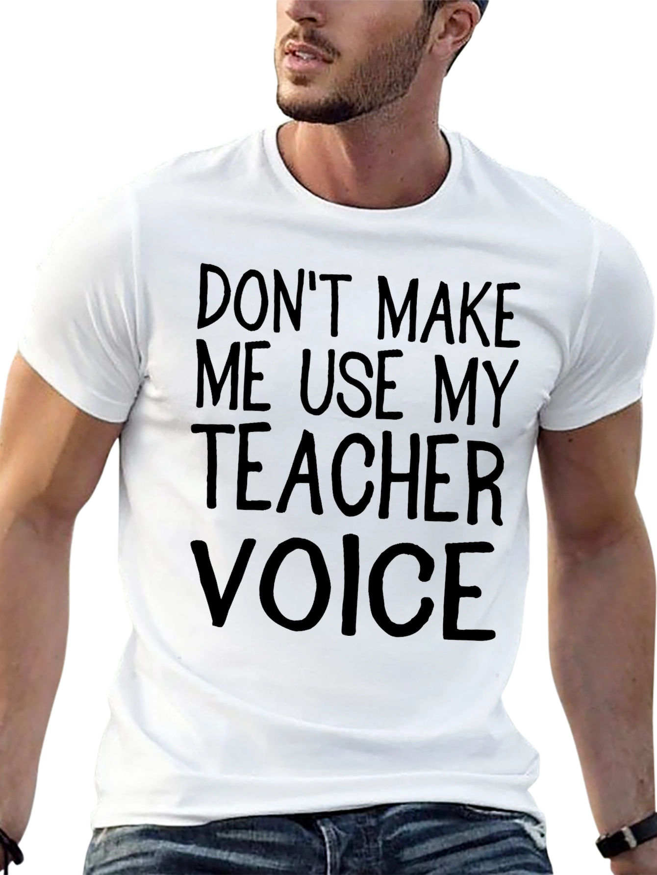 Teacher Voice T-Shirt - Funny Educator Tee