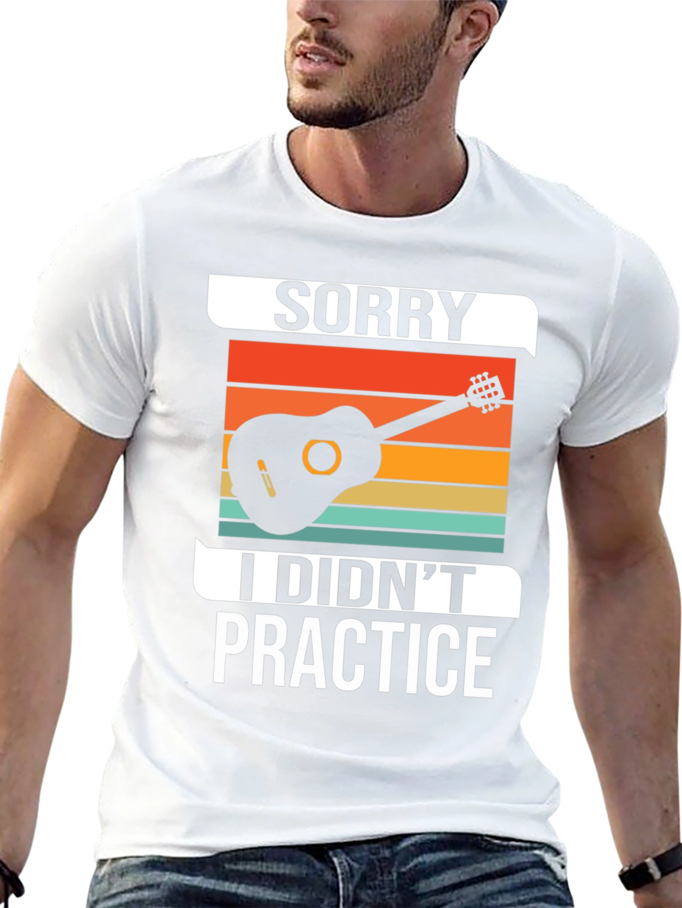 Sorry I Didnt Practice Guitarist T-Shirt