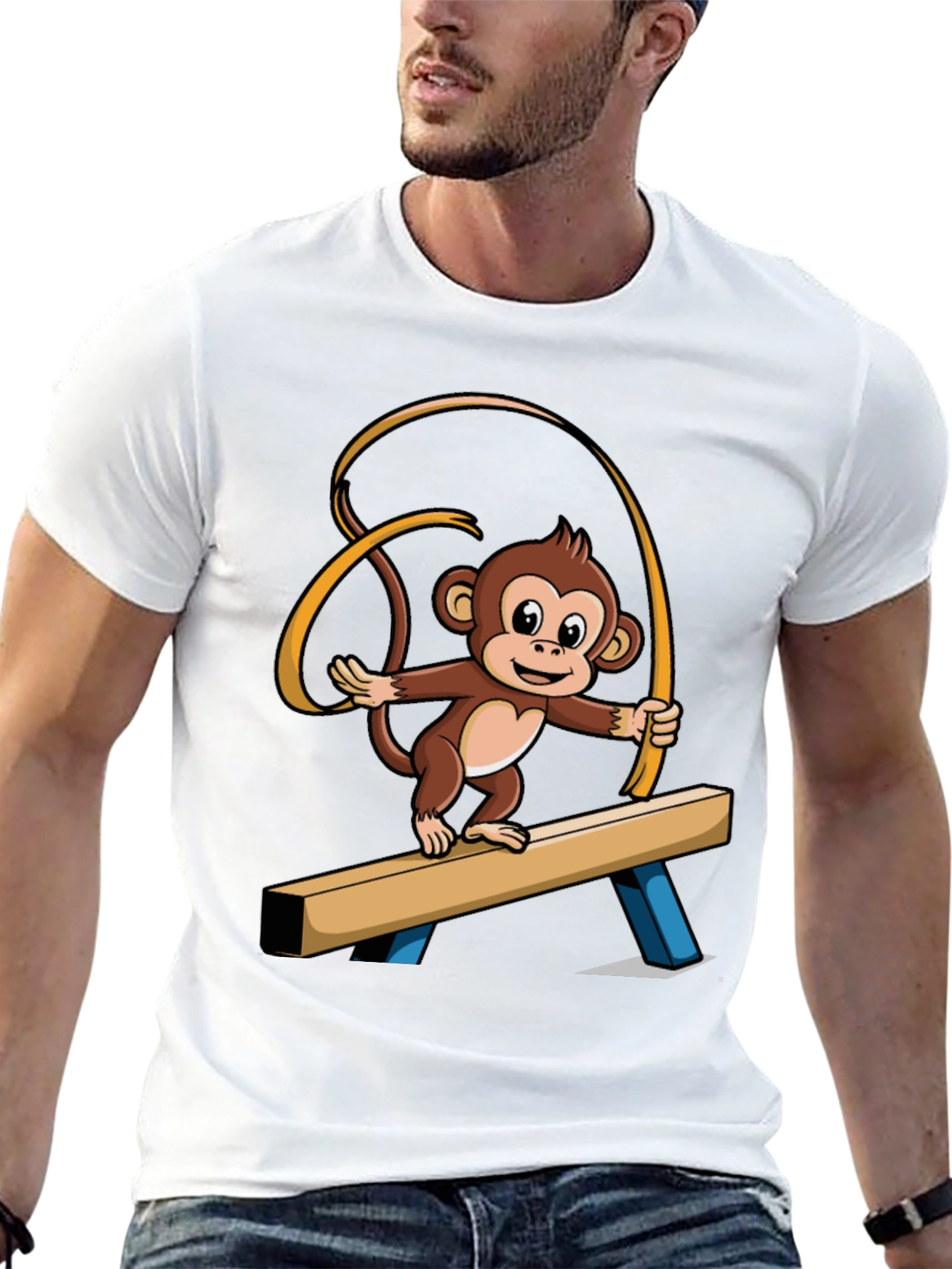 Monkey Gymnastics T-Shirt