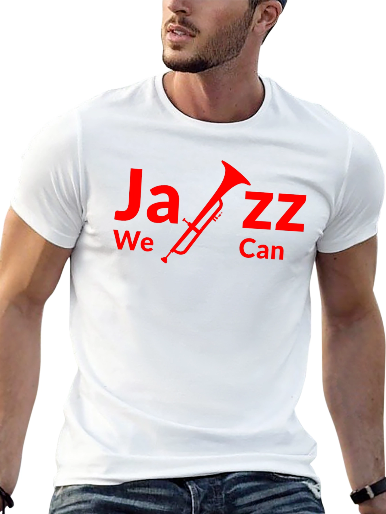 Jazz We Can Black T-Shirt