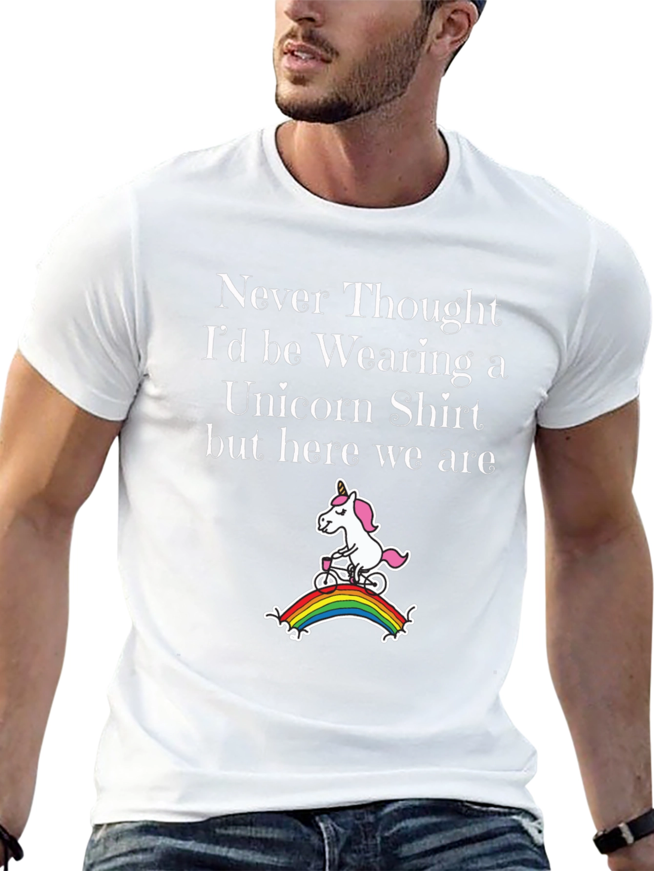 Unicorn Shirt - Funny Rainbow Tee