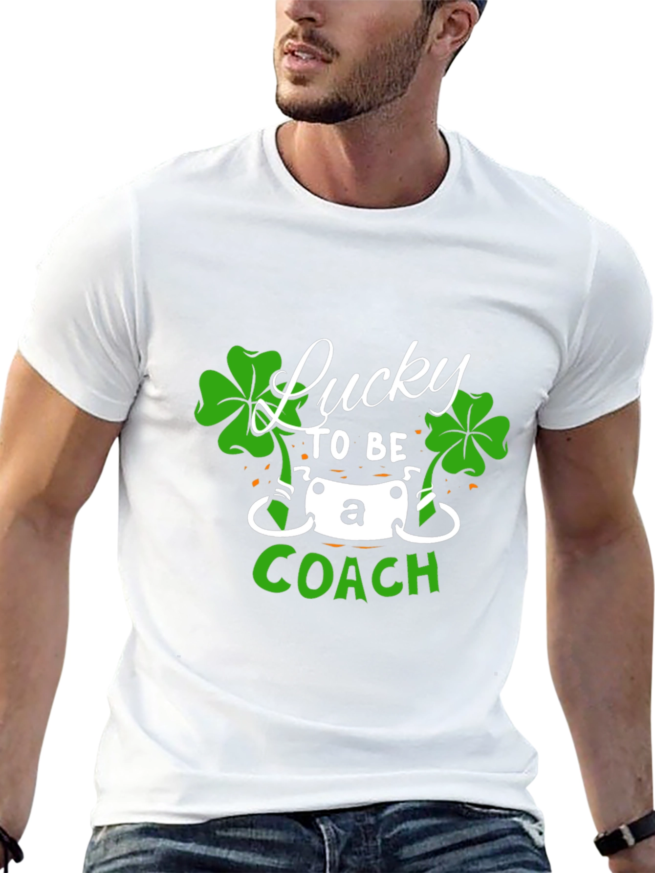 Lucky Coach St. Patricks Day Graphic Tee
