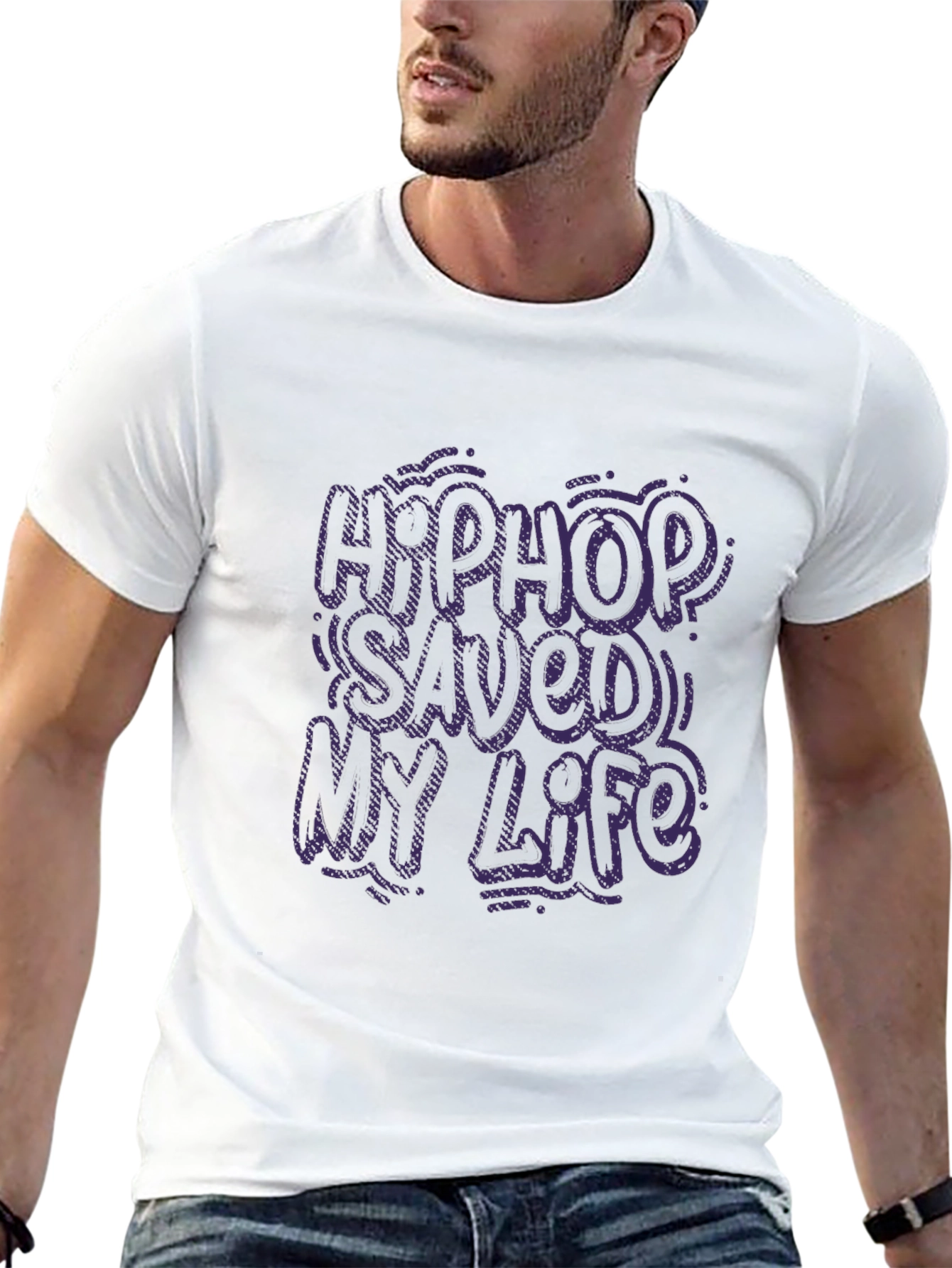 Hip Hop Saved My Life Graphic Tee