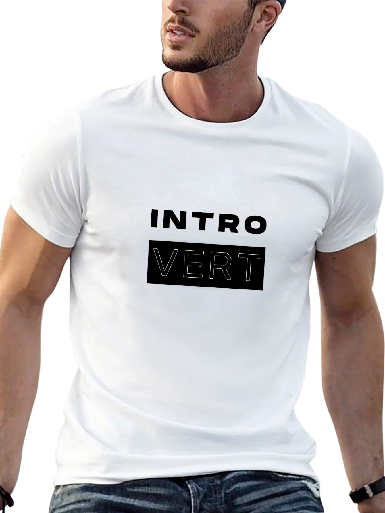 Introvert Graphic T-Shirt - Soft Cotton Tee