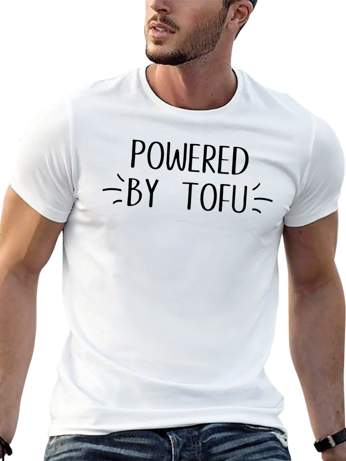 Powered by Tofu Vegan T-Shirt