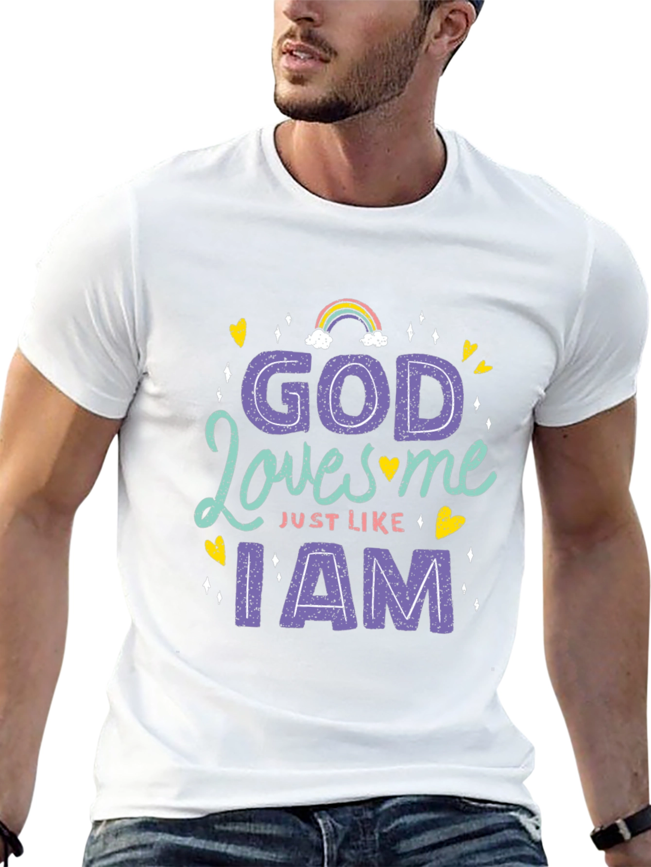 God Loves Me Just Like I Am T-Shirt