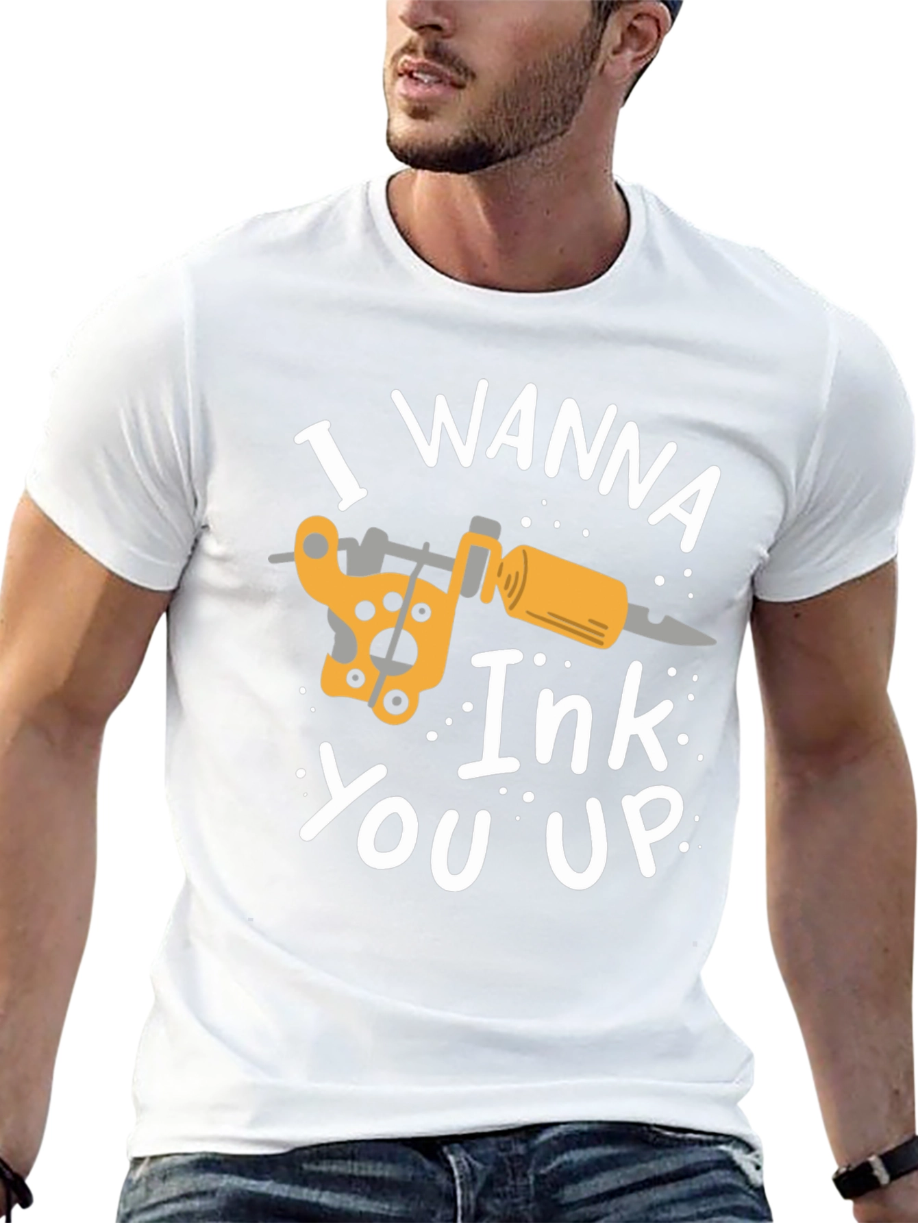 I Wanna Ink You Up Tattoo Artist Tee
