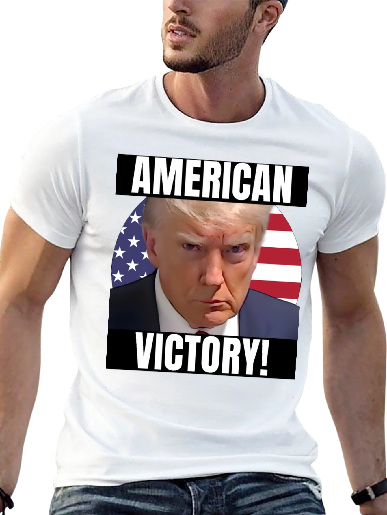 American Victory T-Shirt - Trump Patriot Tee