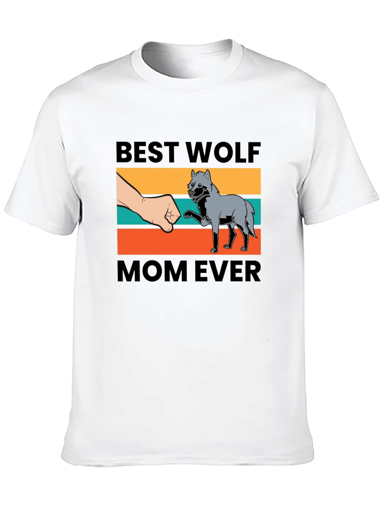 Best Wolf Mom Ever Graphic Tee