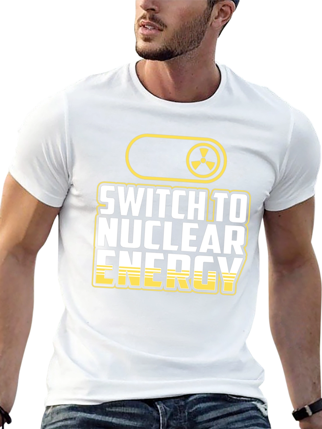 Switch To Nuclear Energy Graphic T-Shirt
