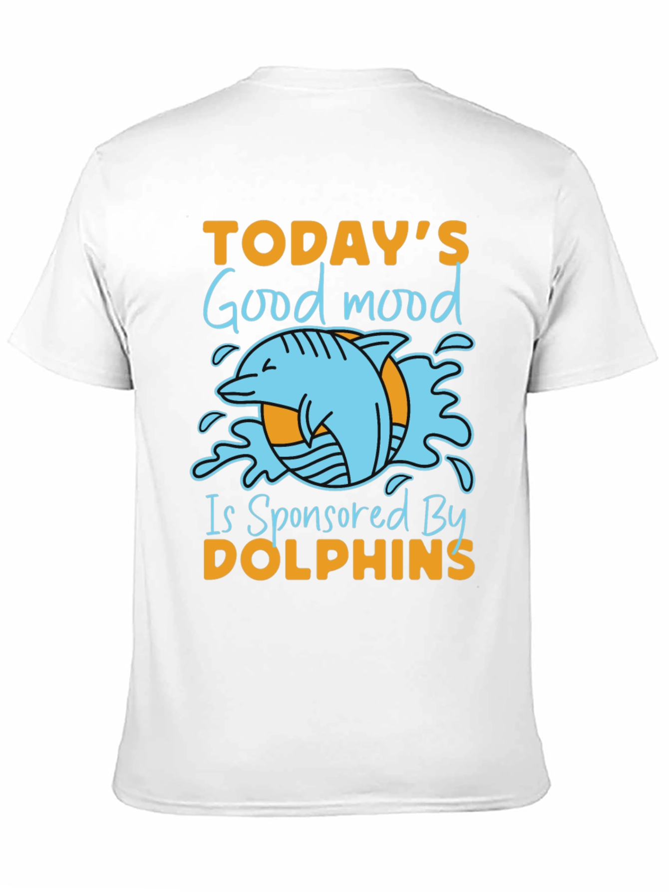 Dolphin Good Mood Graphic Tee - Unisex