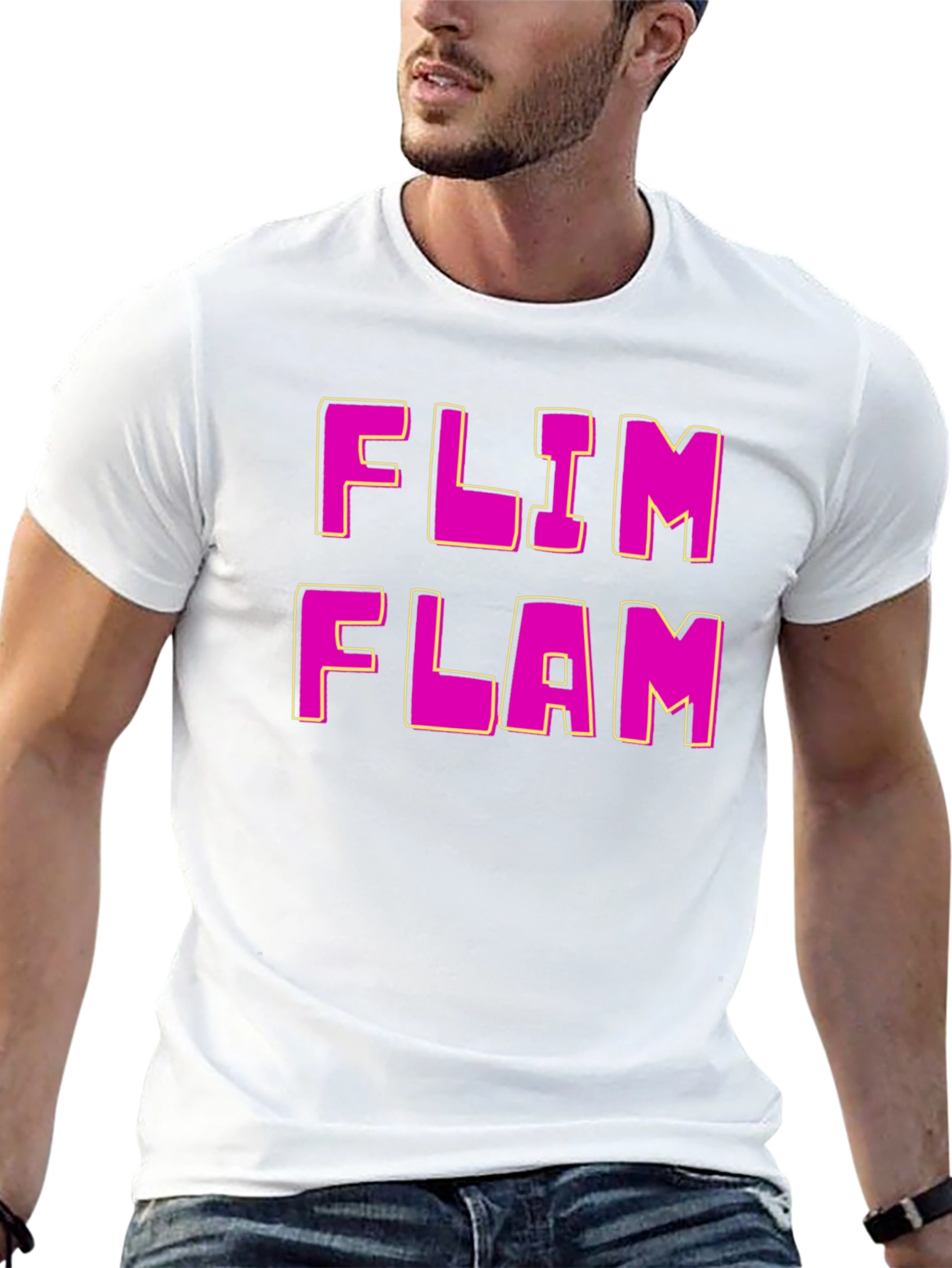 Flim Flam Graphic Tee - Bold Statement Shirt