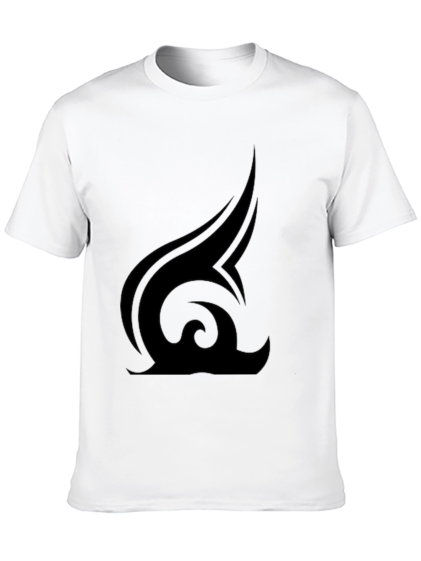 Tribal Graphic Black T-Shirt - Modern Style