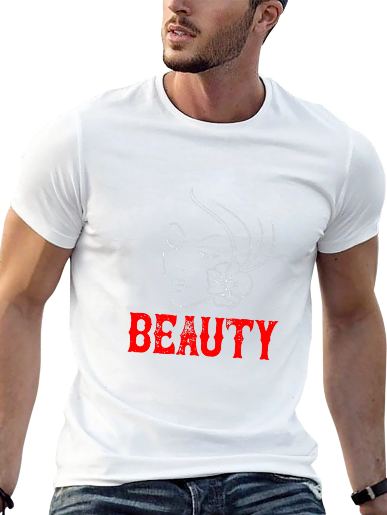 Beauty Graphic T-Shirt - Black