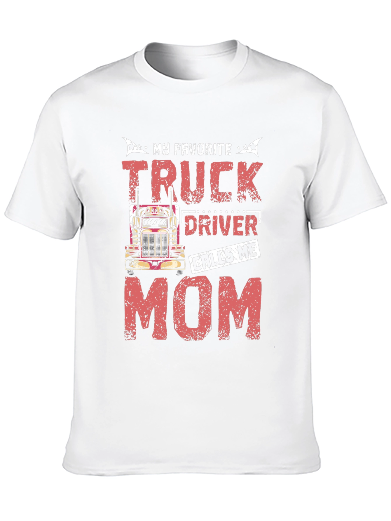 Truck Drivers Mom Graphic T-Shirt