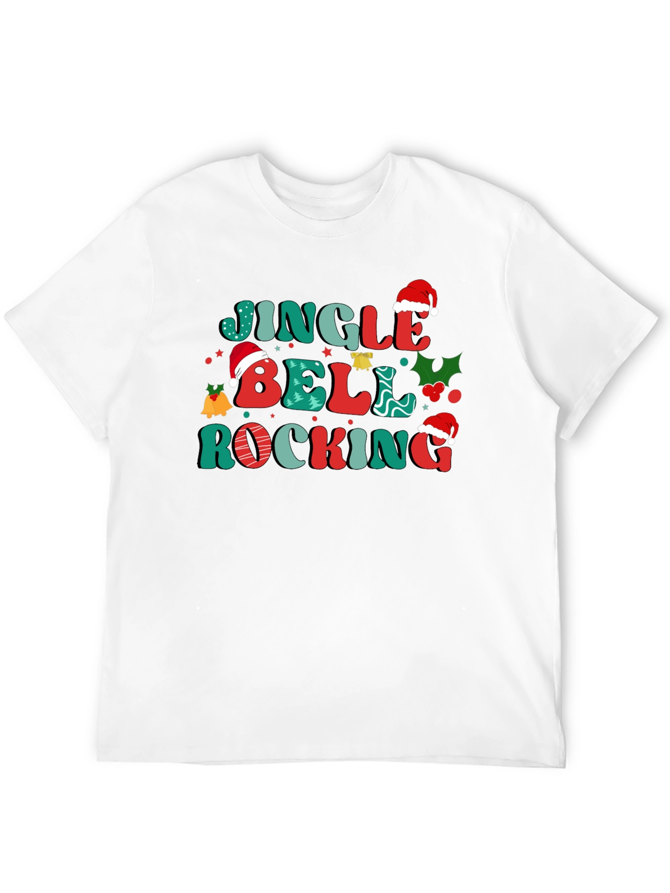 Jingle Bell Rocking Christmas Graphic Tee