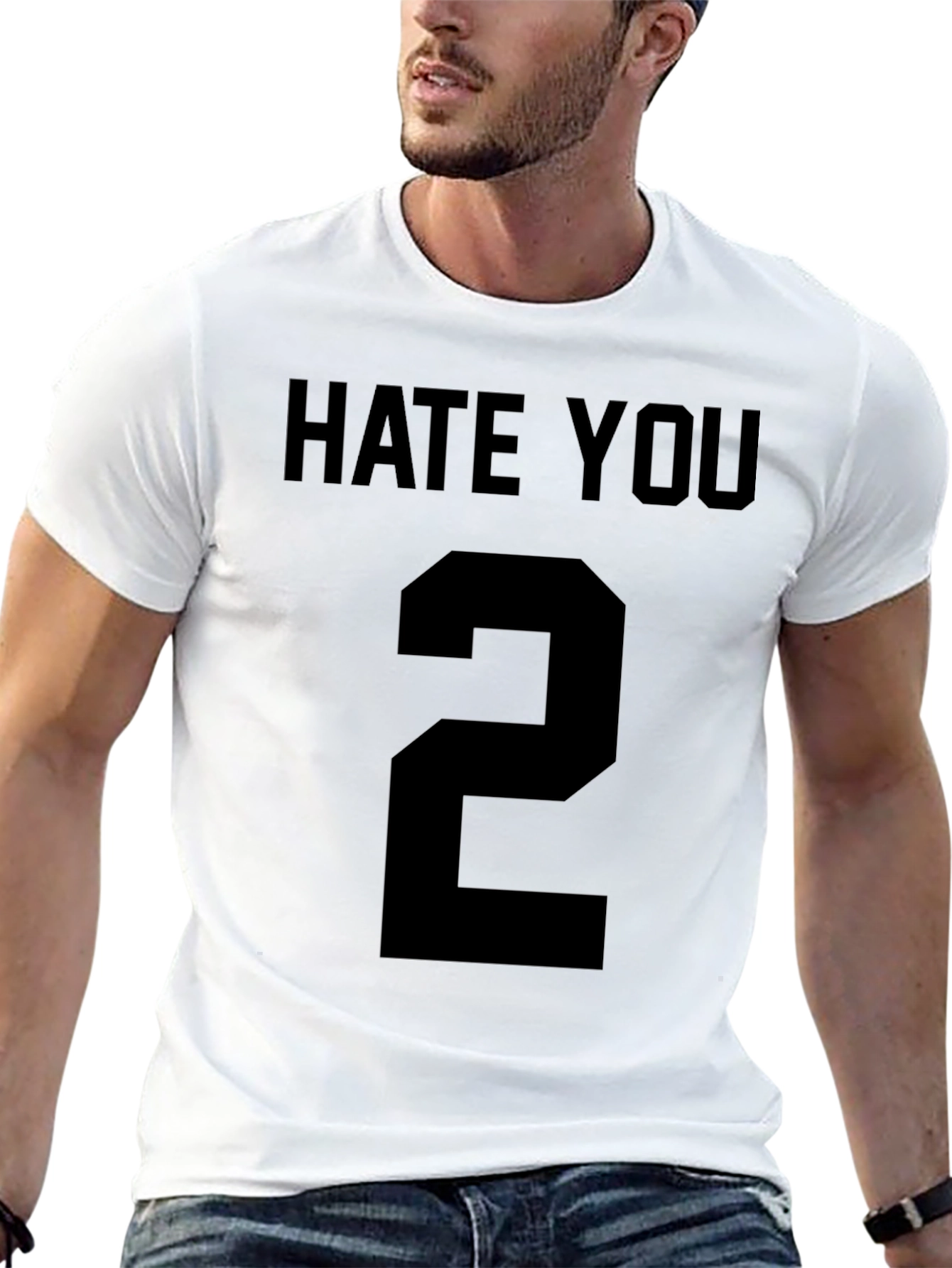 Hate You Number 2 Black T-Shirt