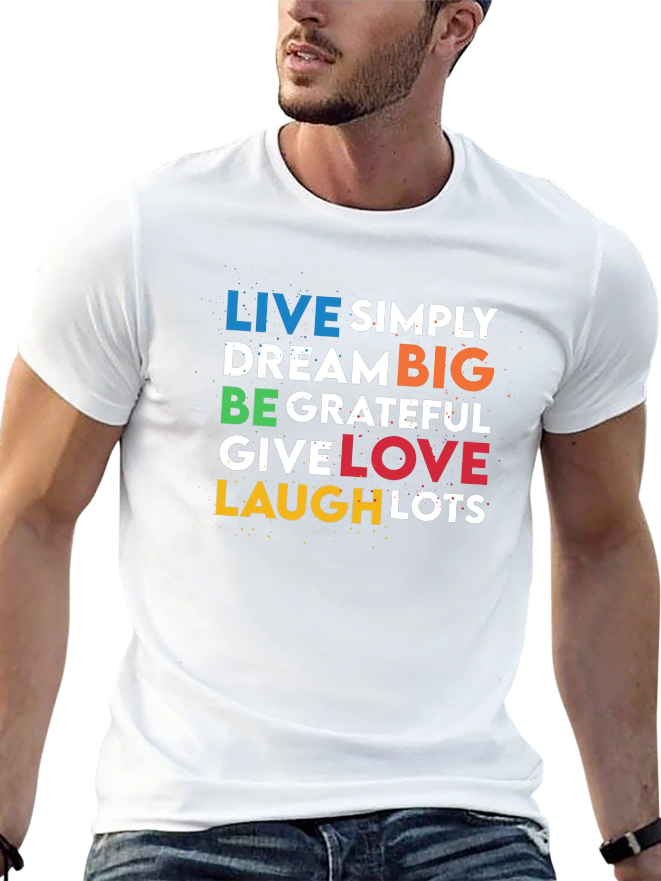 Live Simply Graphic T-Shirt
