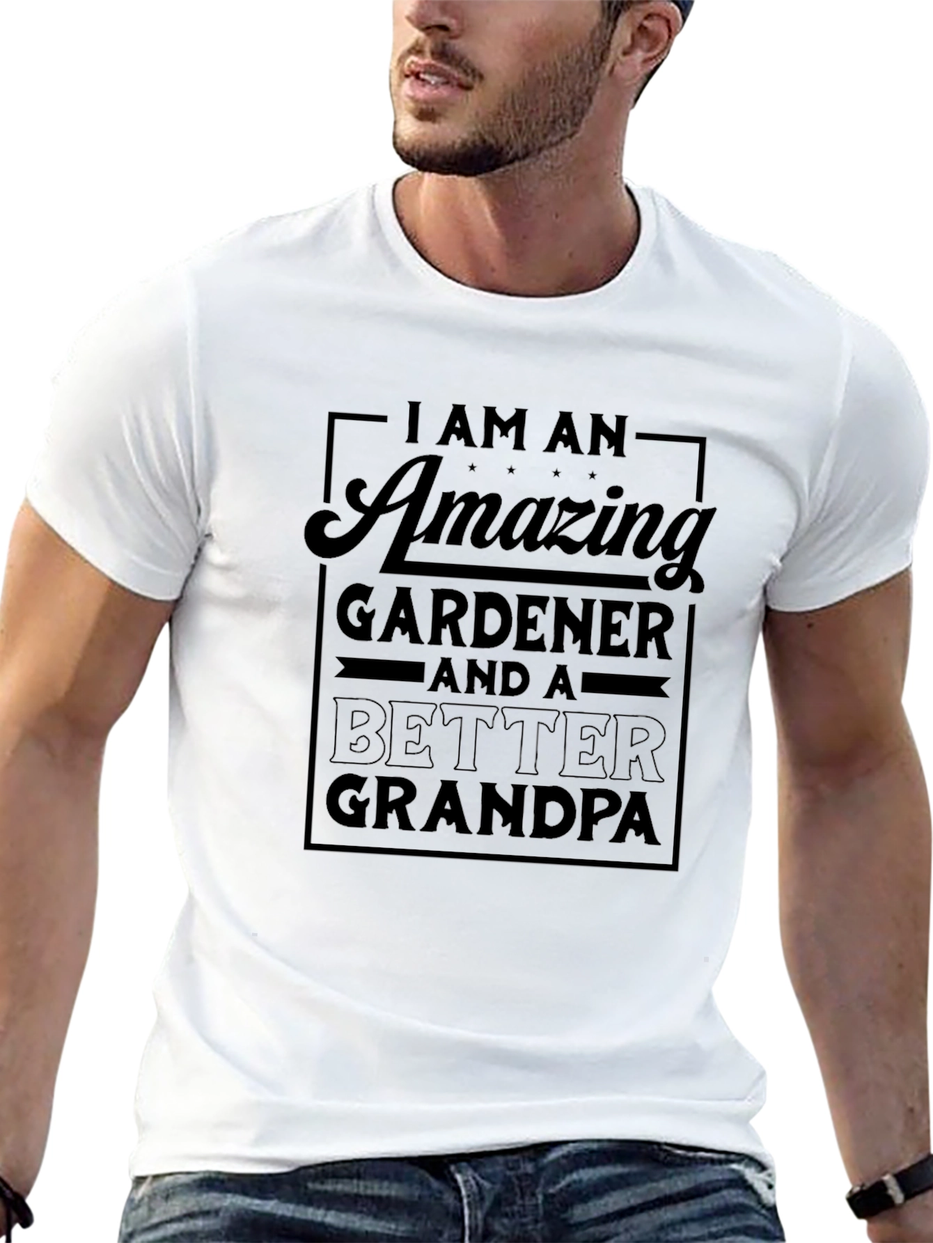 Amazing Gardener & Better Grandpa T-Shirt