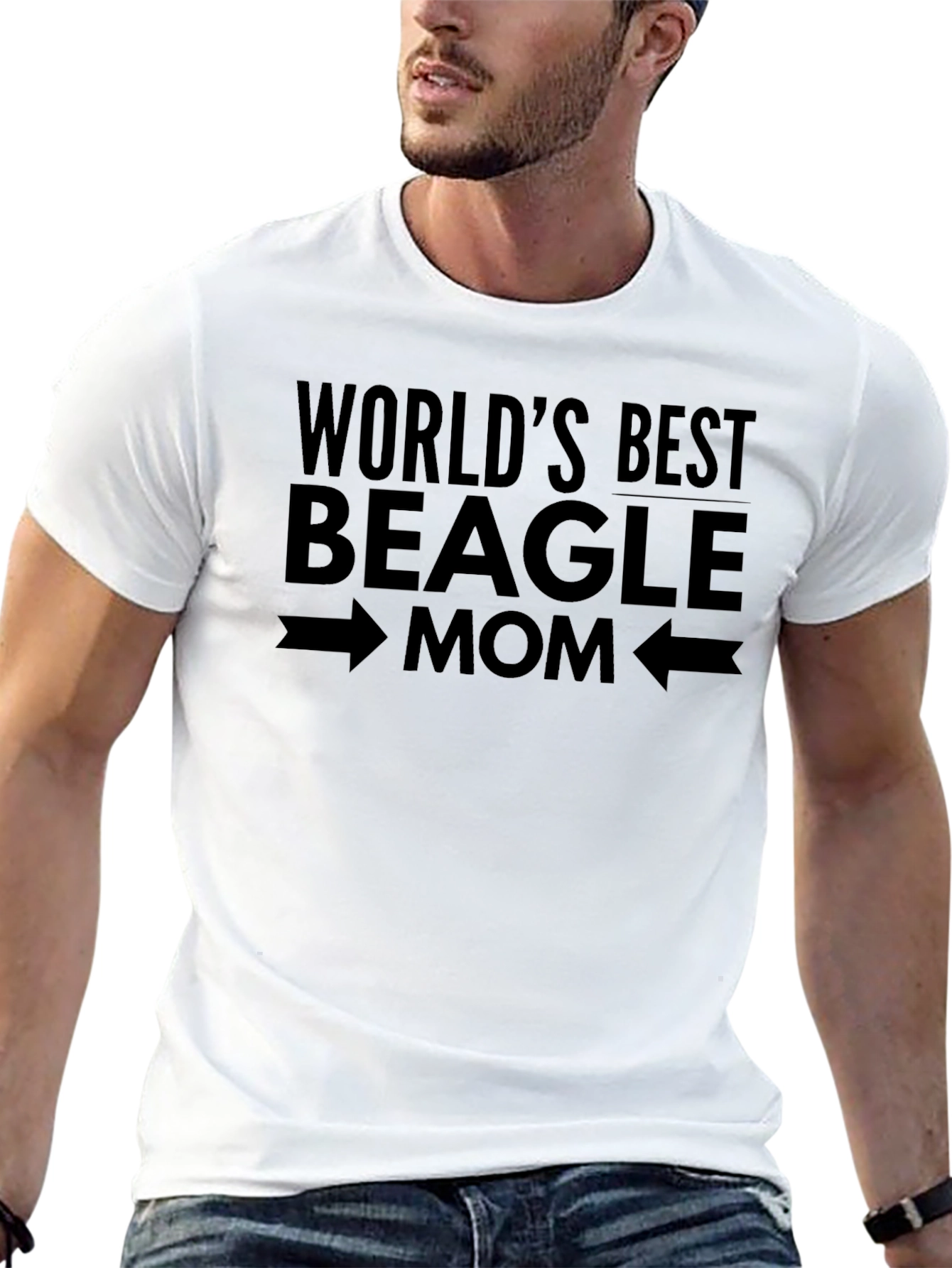 Worlds Best Beagle Mom T-Shirt