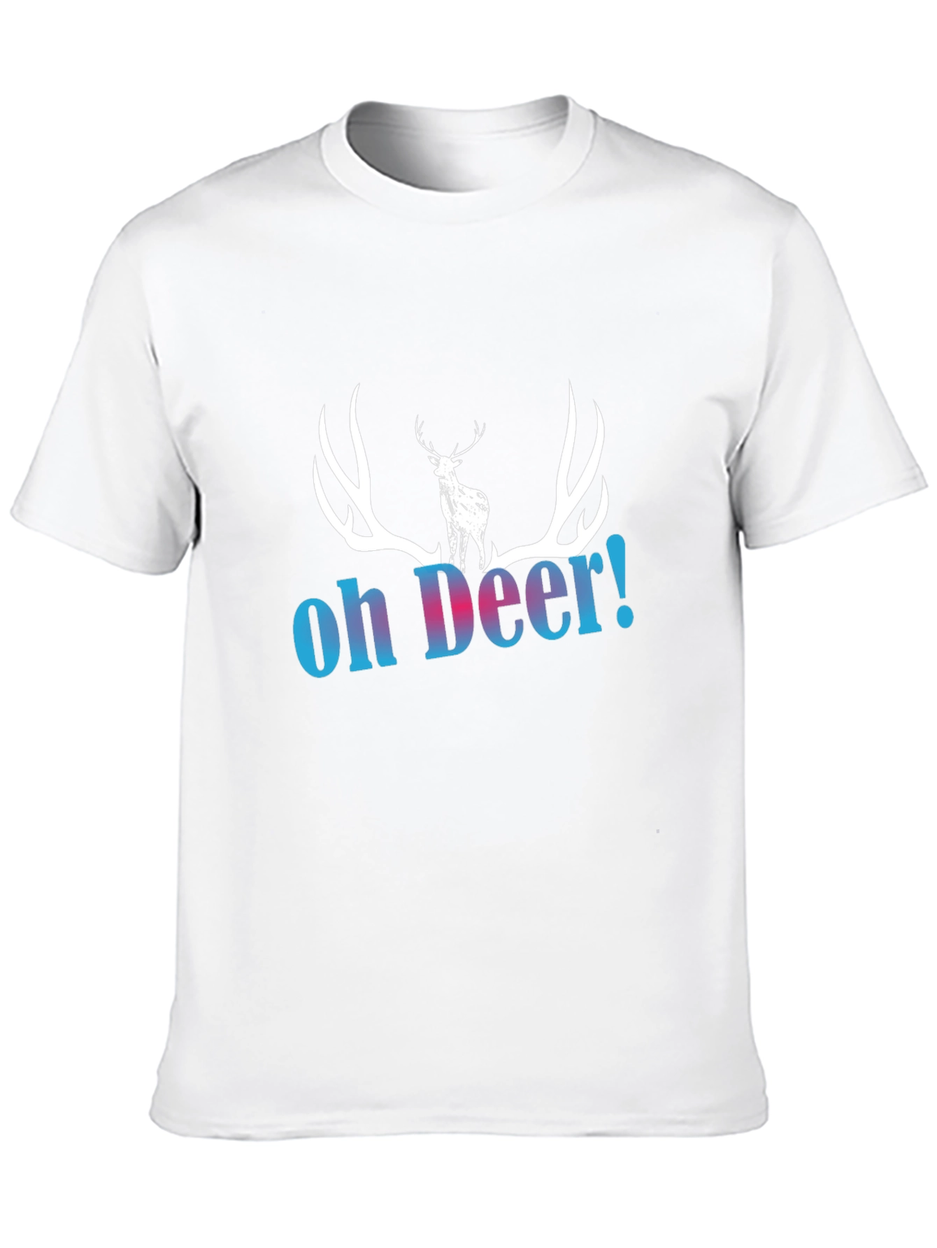 Oh Deer! Graphic Print T-Shirt
