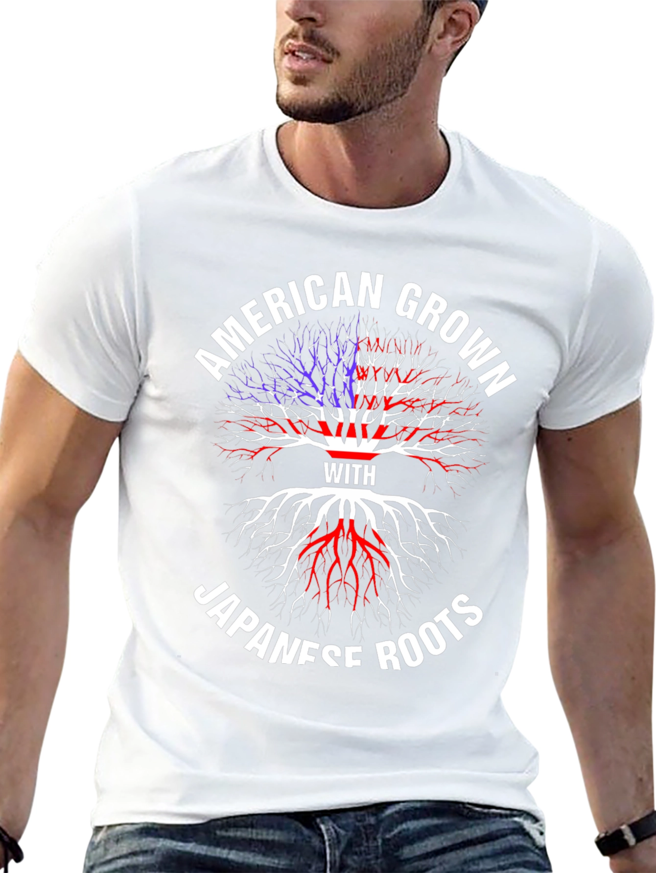 American Grown with Japanese Roots T-Shirt