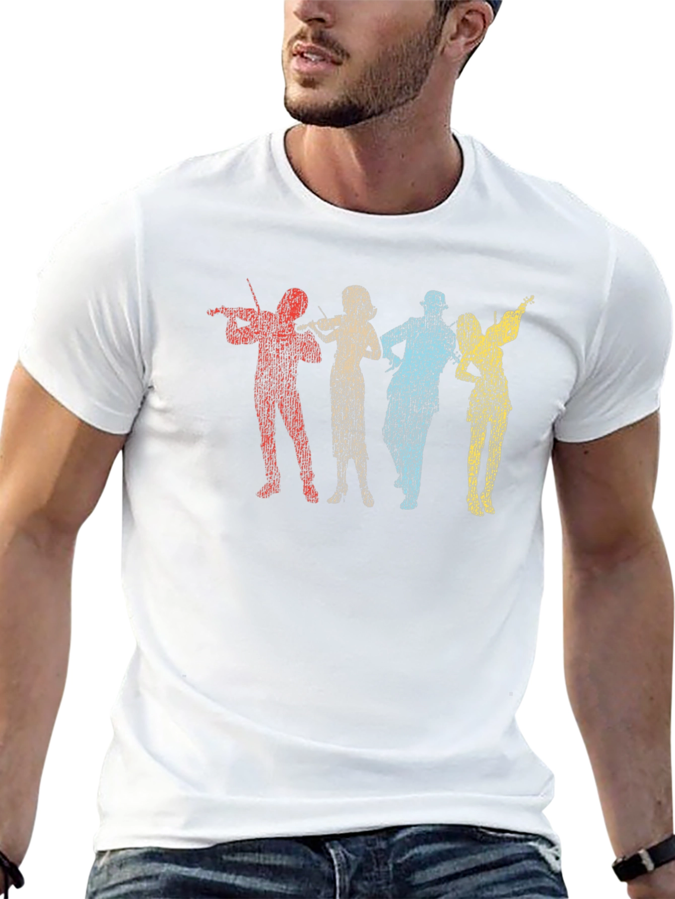 Retro Musical Group T-Shirt