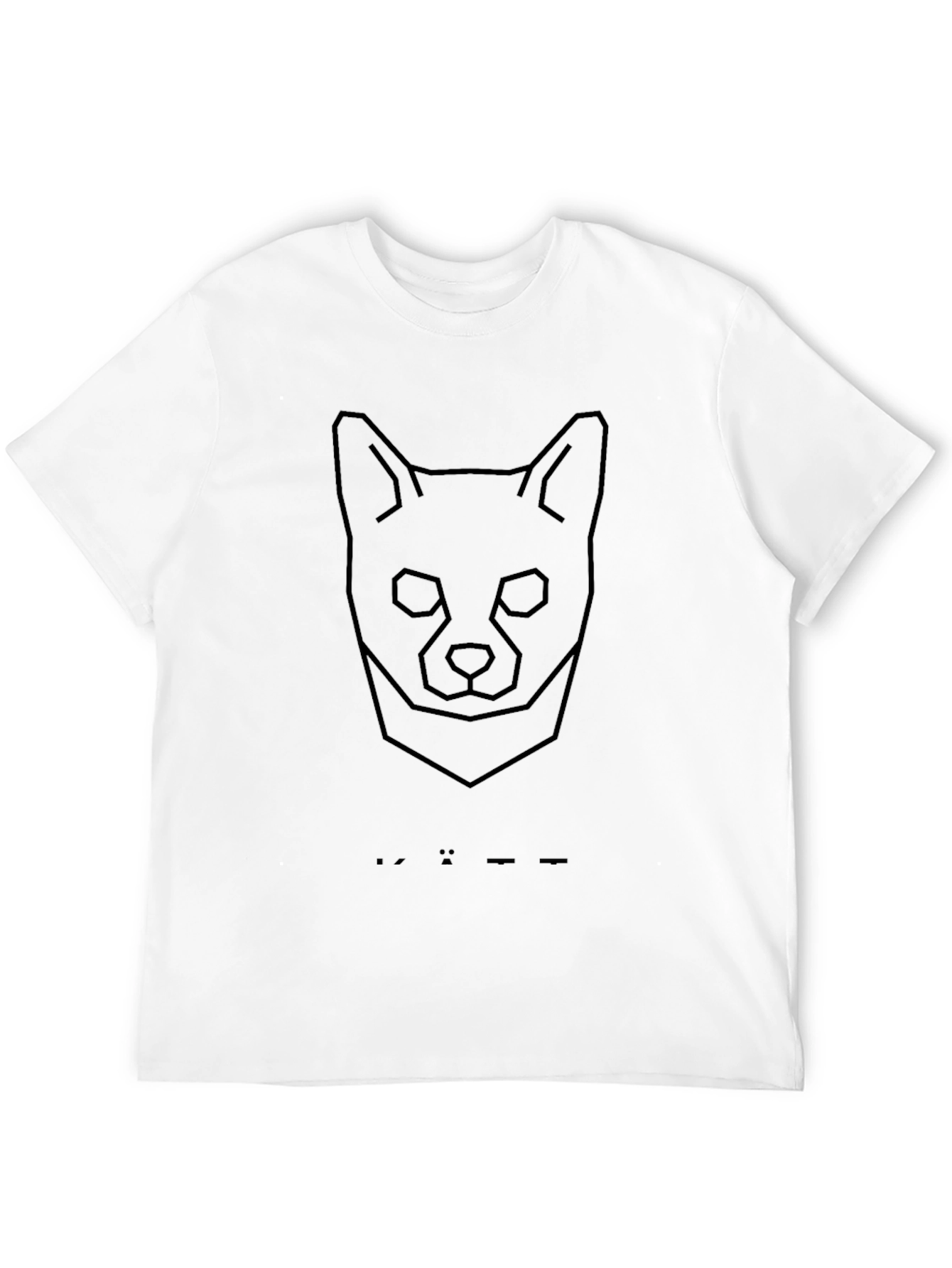 Geometric Fox Graphic Tee - Modern Animal Lover Shirt