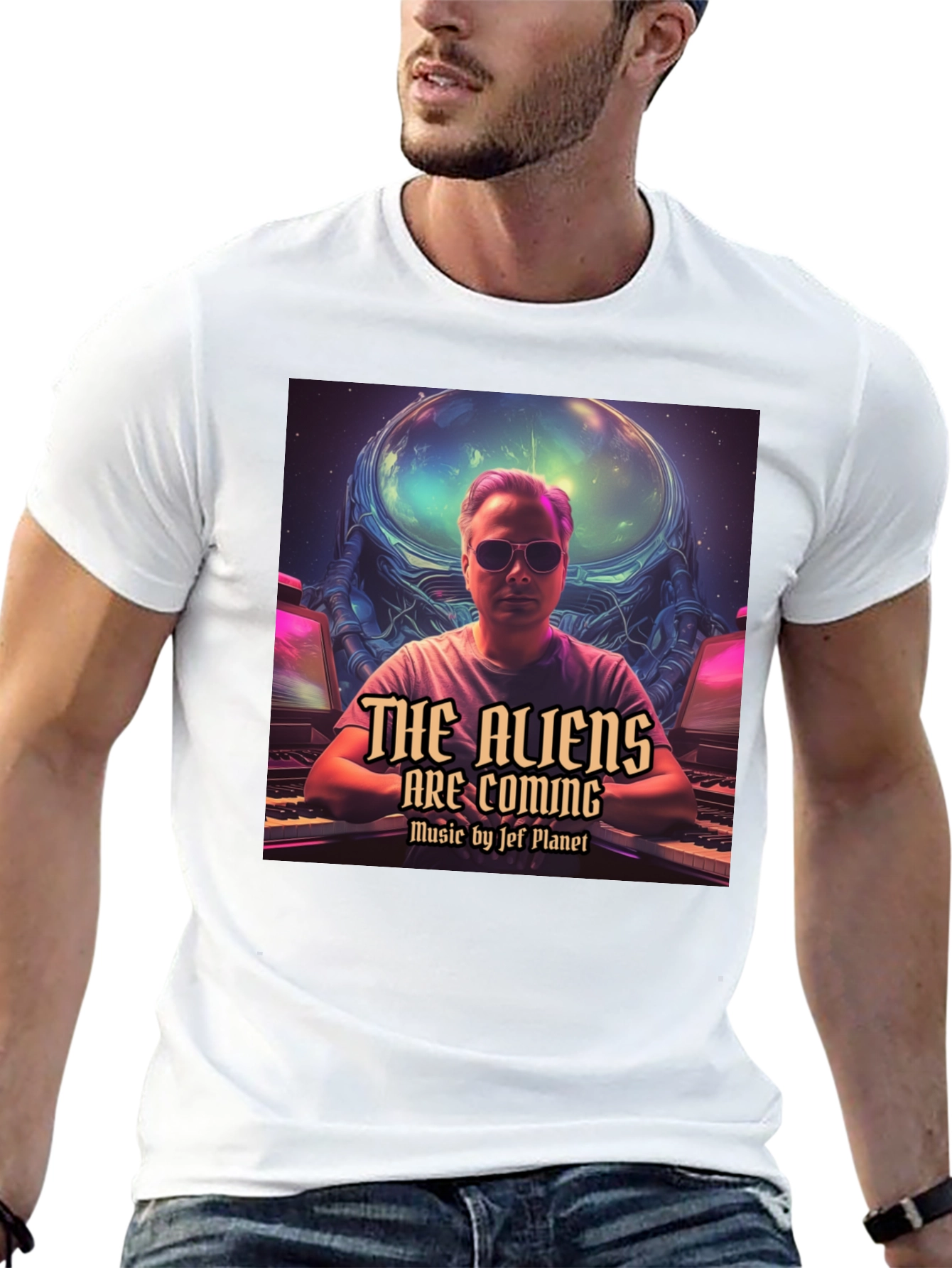 The Aliens Are Coming Music T-Shirt