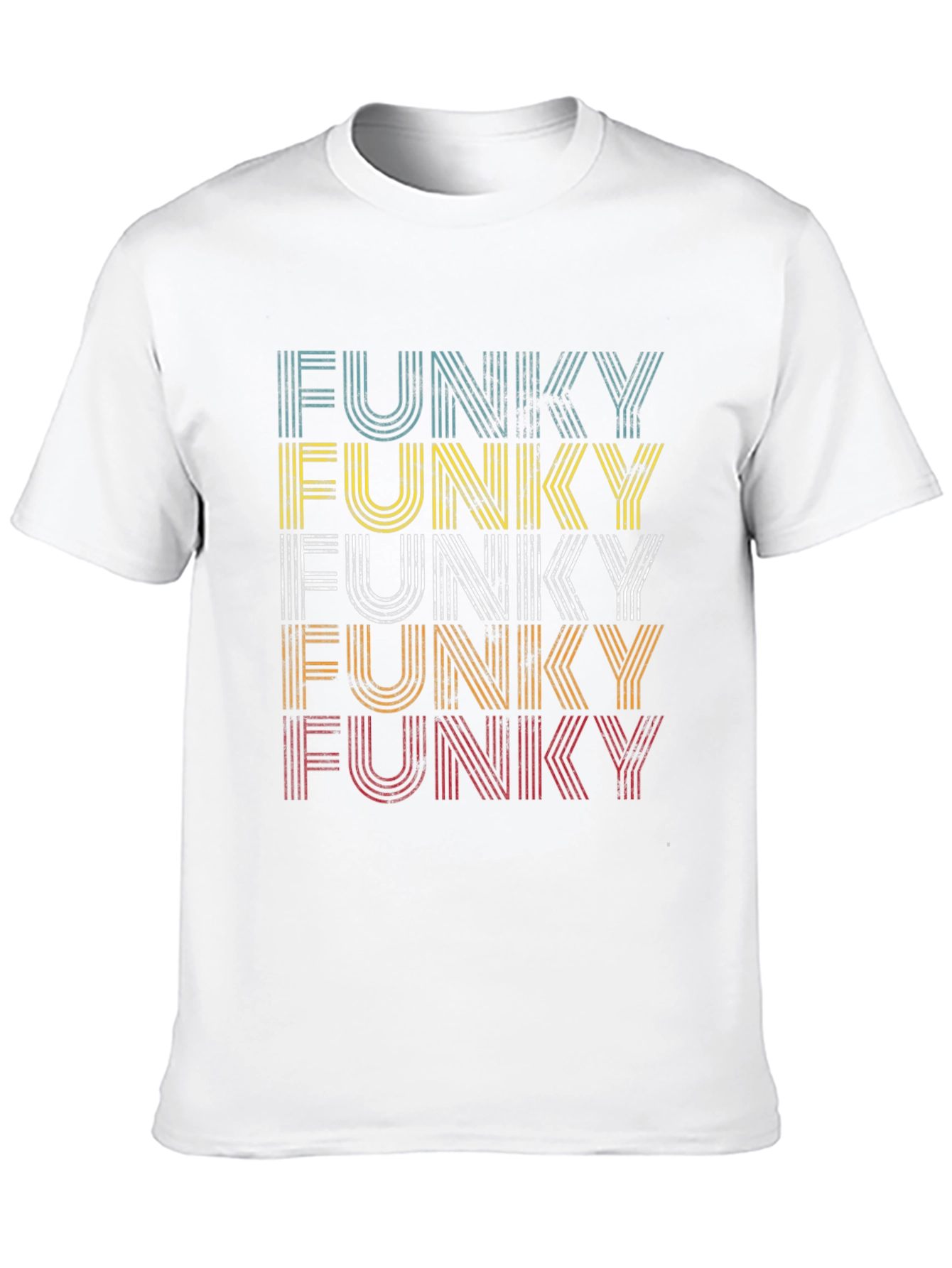 Funky Retro Style Graphic Tee