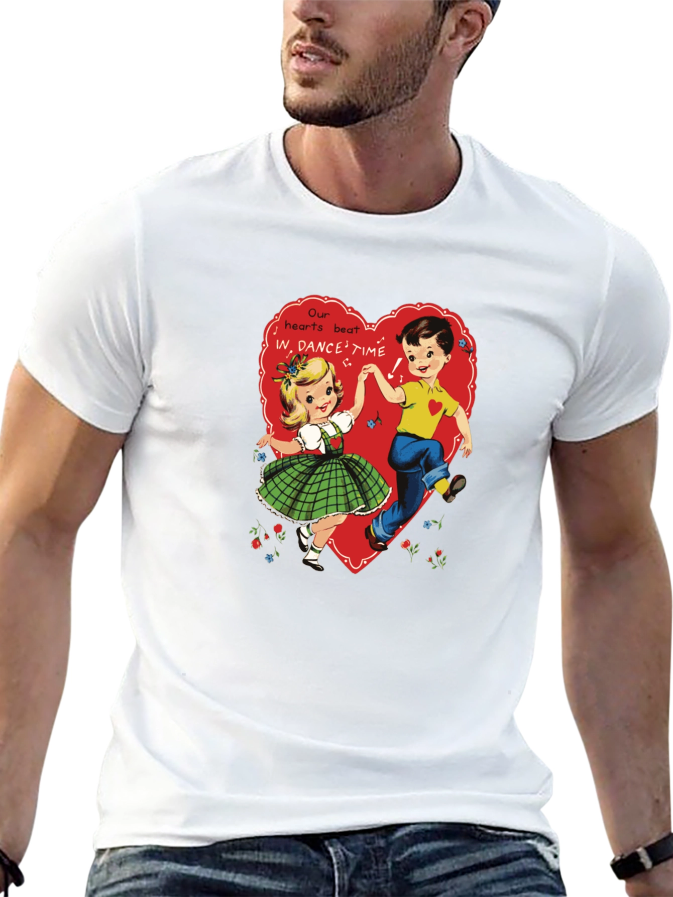 Retro Valentines Day Dance T-Shirt