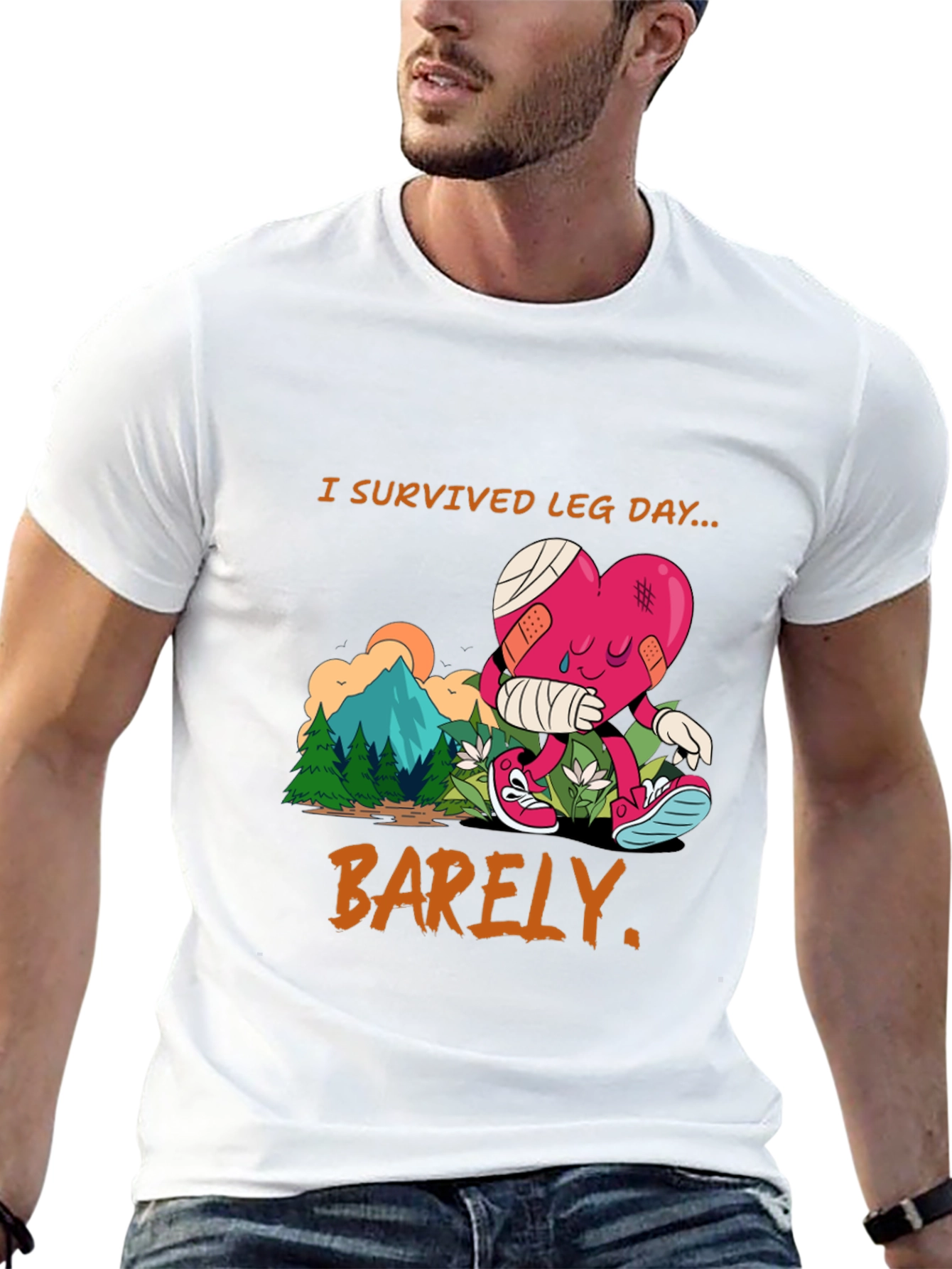 I Survived Leg Day T-Shirt