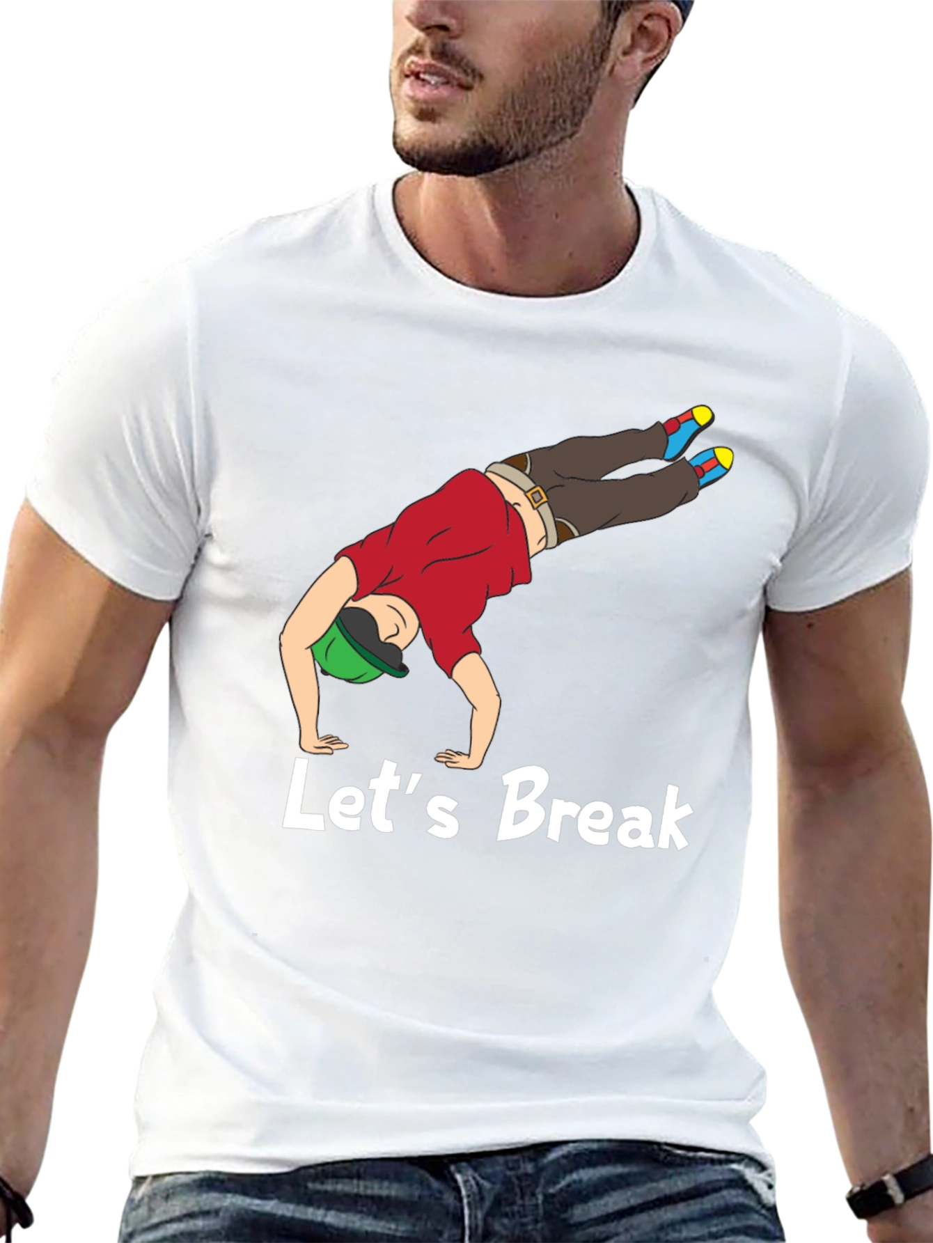 Lets Break Dance T-Shirt - Black