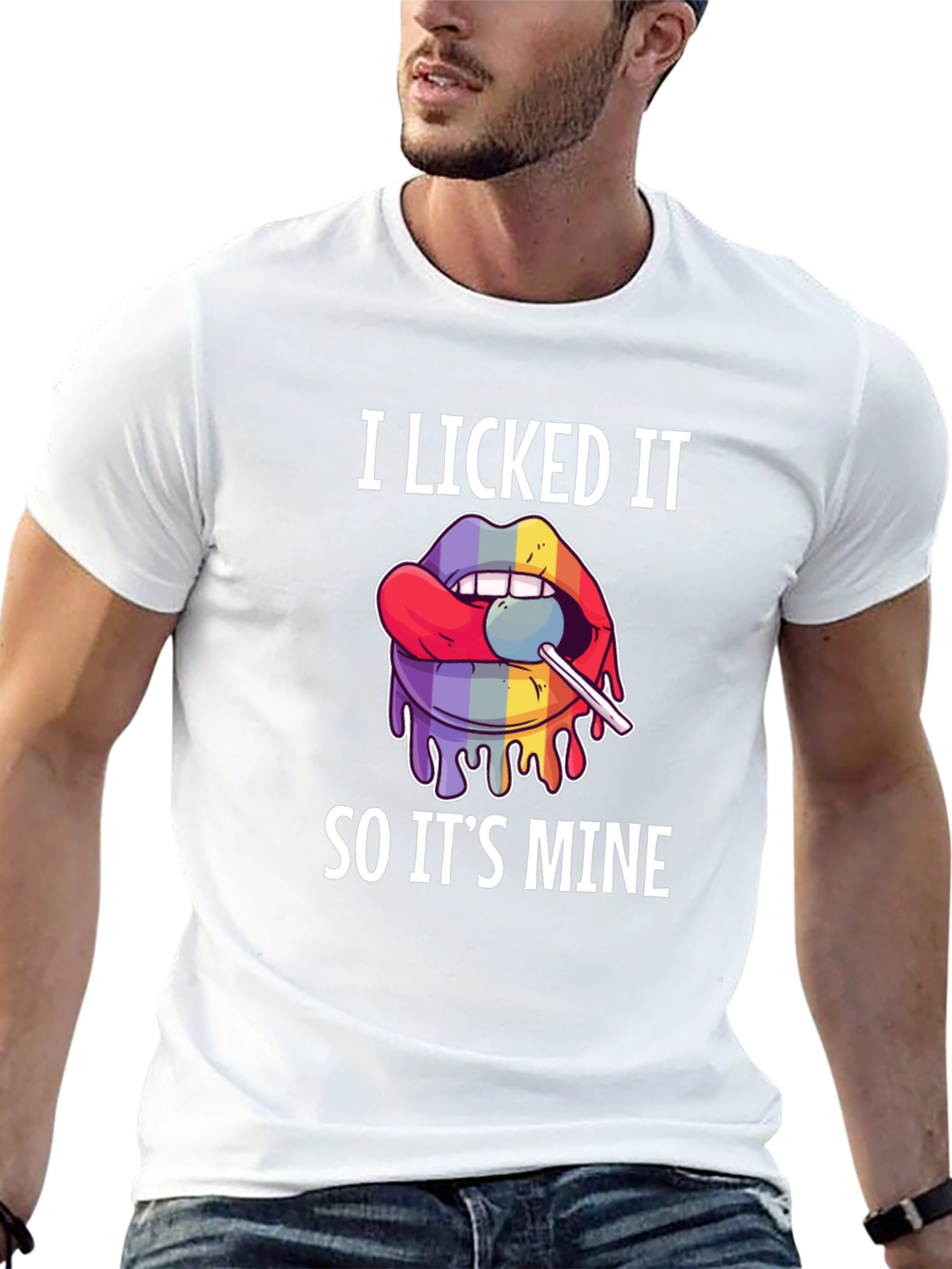 I Licked It So Its Mine Graphic Tee