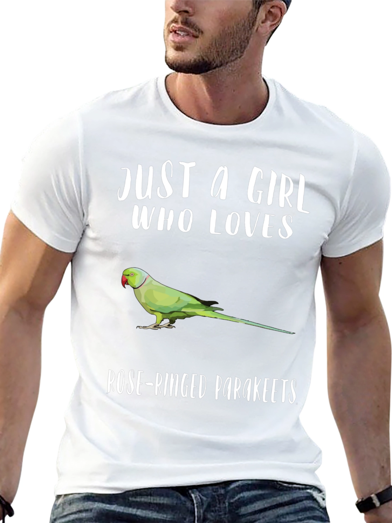 Rose-Ringed Parakeets Graphic T-Shirt