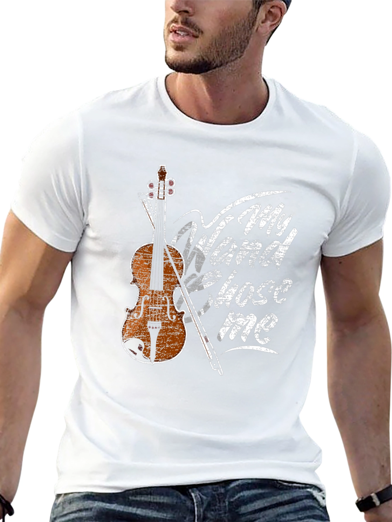 My Wand Chose Me Musician T-Shirt