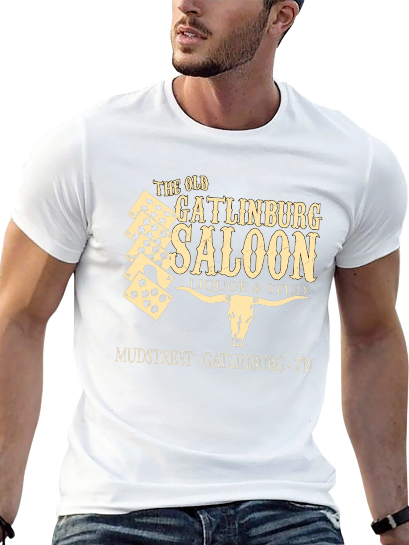 The Old Gatlinburg Saloon Black T-Shirt