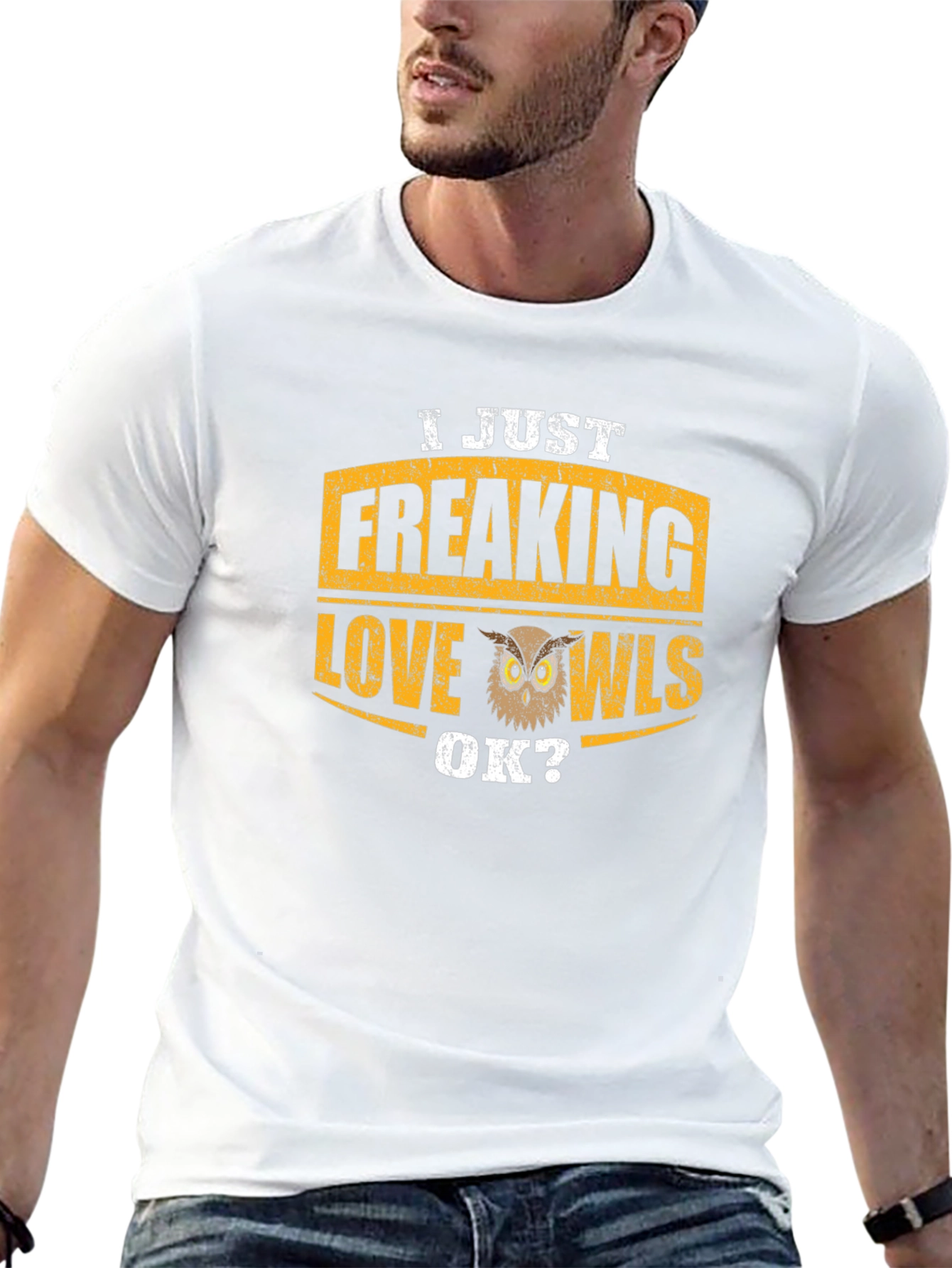 I Just Freaking Love Owls T-Shirt