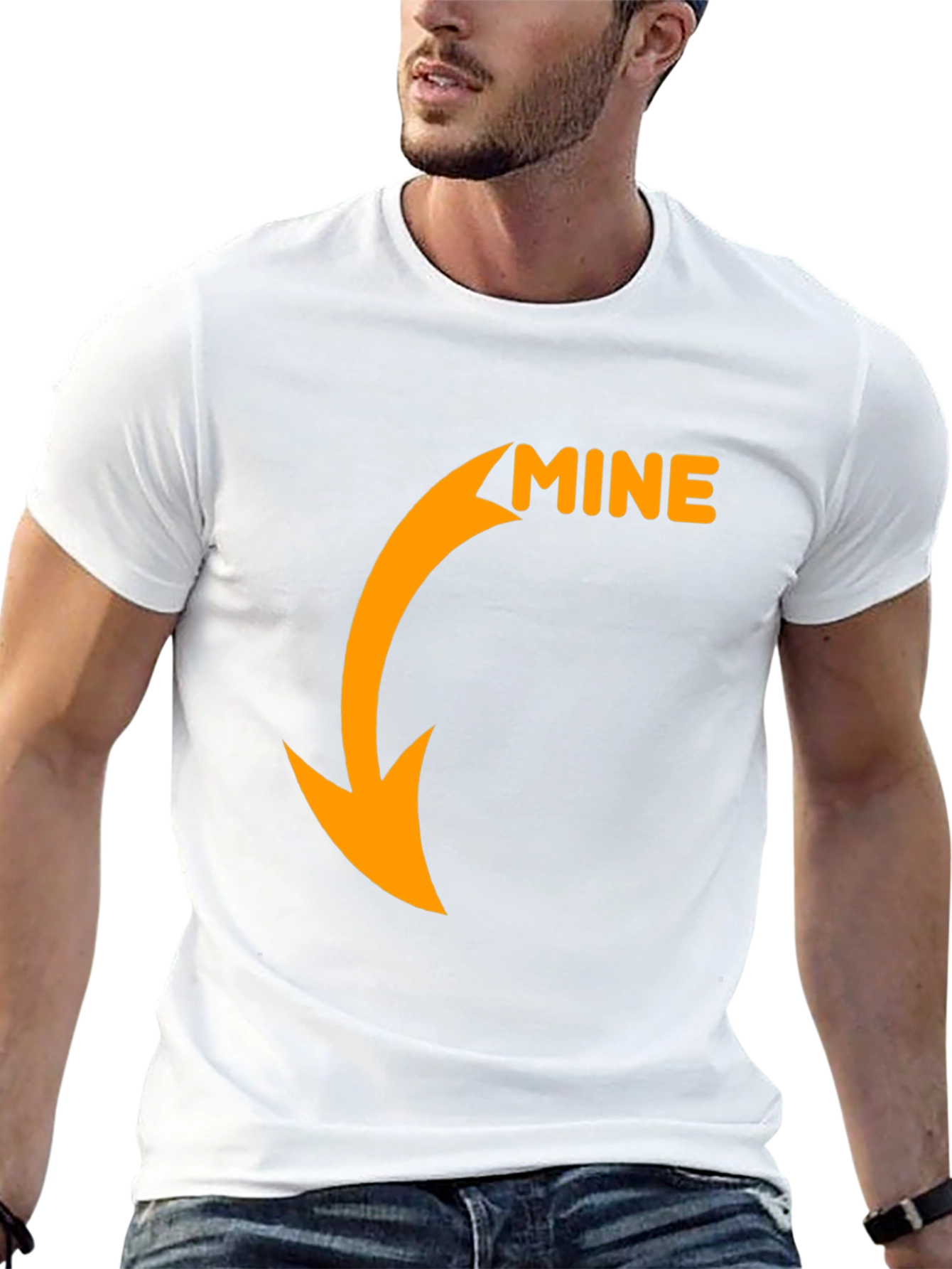 Mine Graphic T-Shirt - Black Cotton Tee