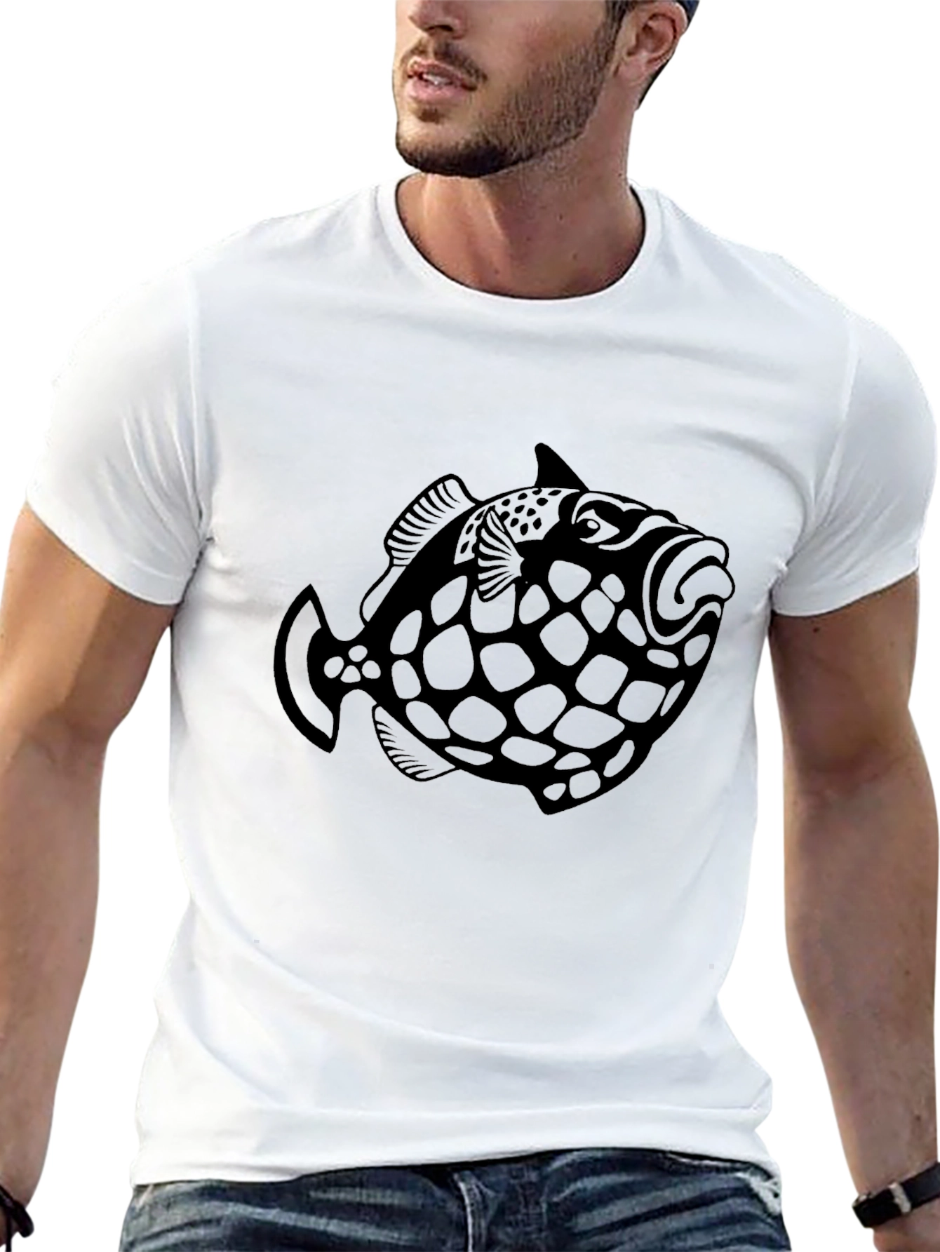 Black Triggerfish Graphic T-Shirt