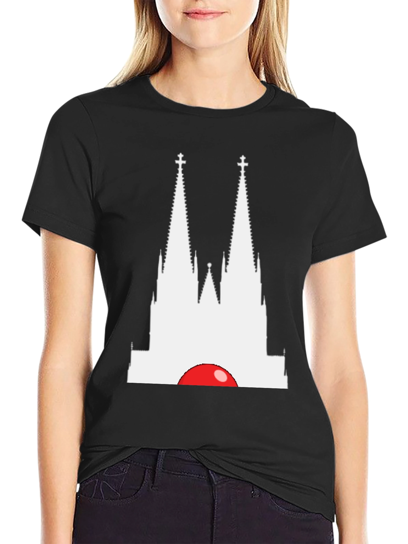 Cologne Cathedral Graphic Tee - Modern Fit