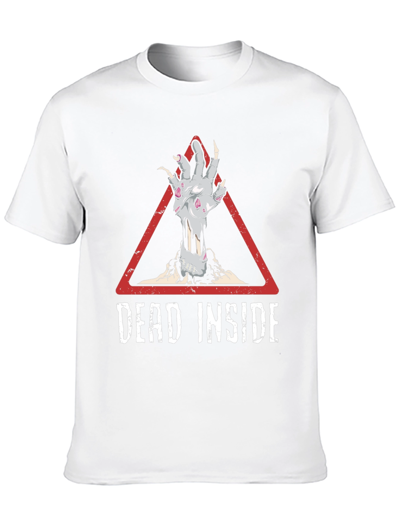 Dead Inside T-Shirt Zombie Hand Design