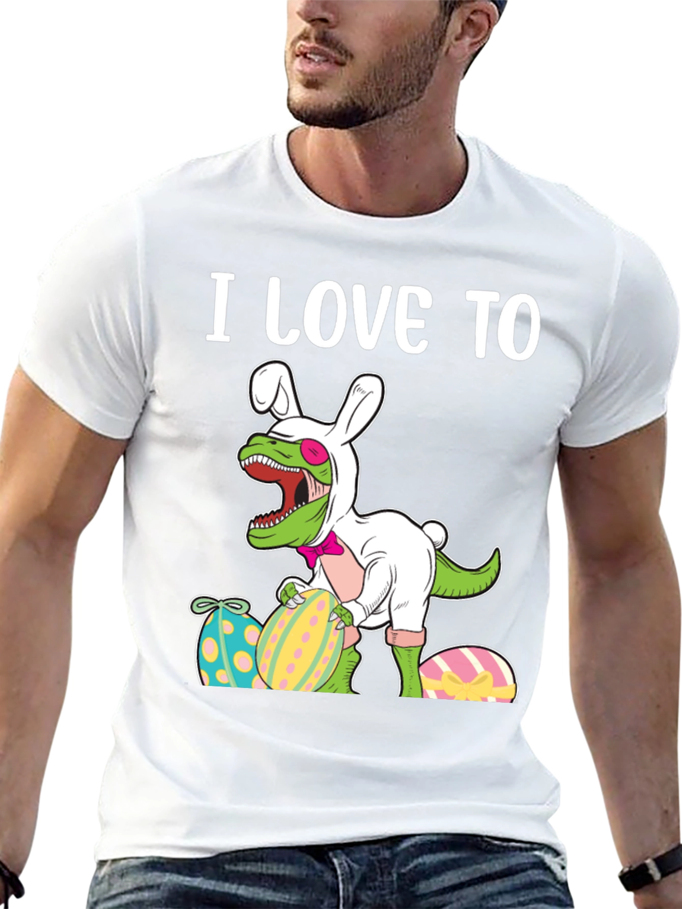 Easter Dino Bunny T-Shirt