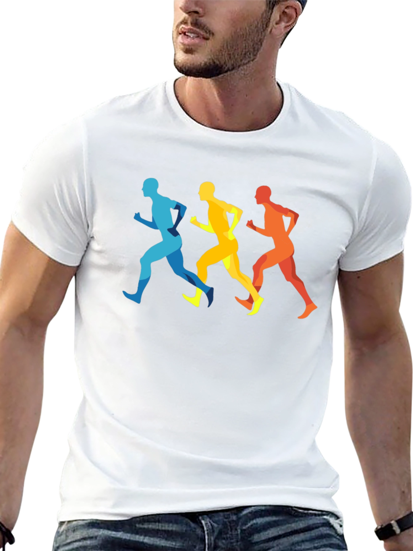 Runner Silhouette Graphic T-Shirt